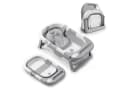 KiddyMoon Babybadewanne BTH-001 Grau Faltbar Bild 1