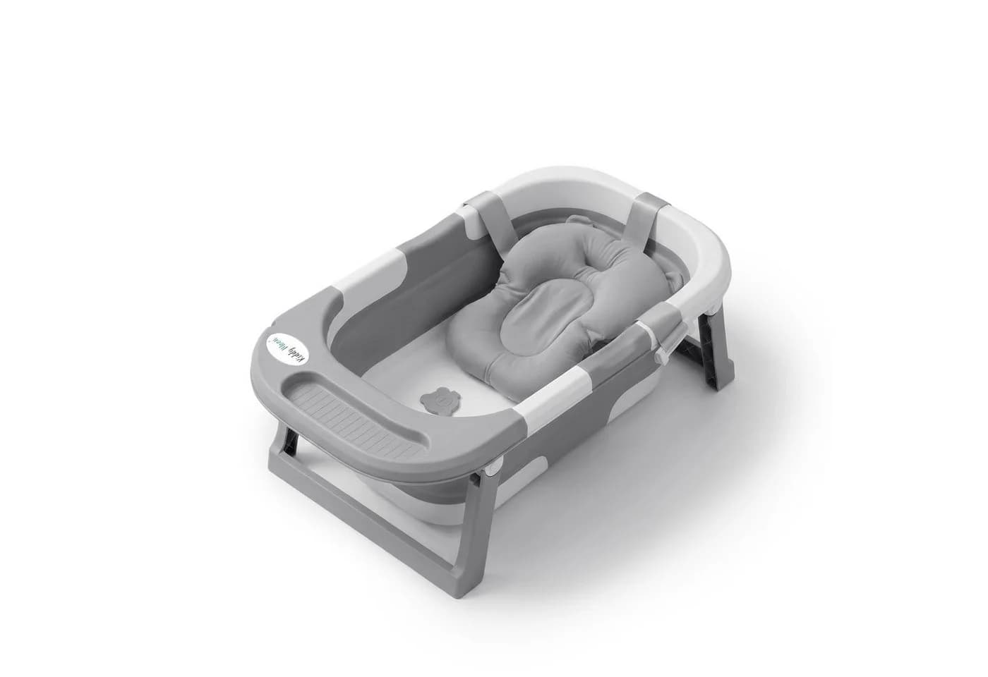 KiddyMoon Babybadewanne BTH-001 Grau Faltbar - Bild 2