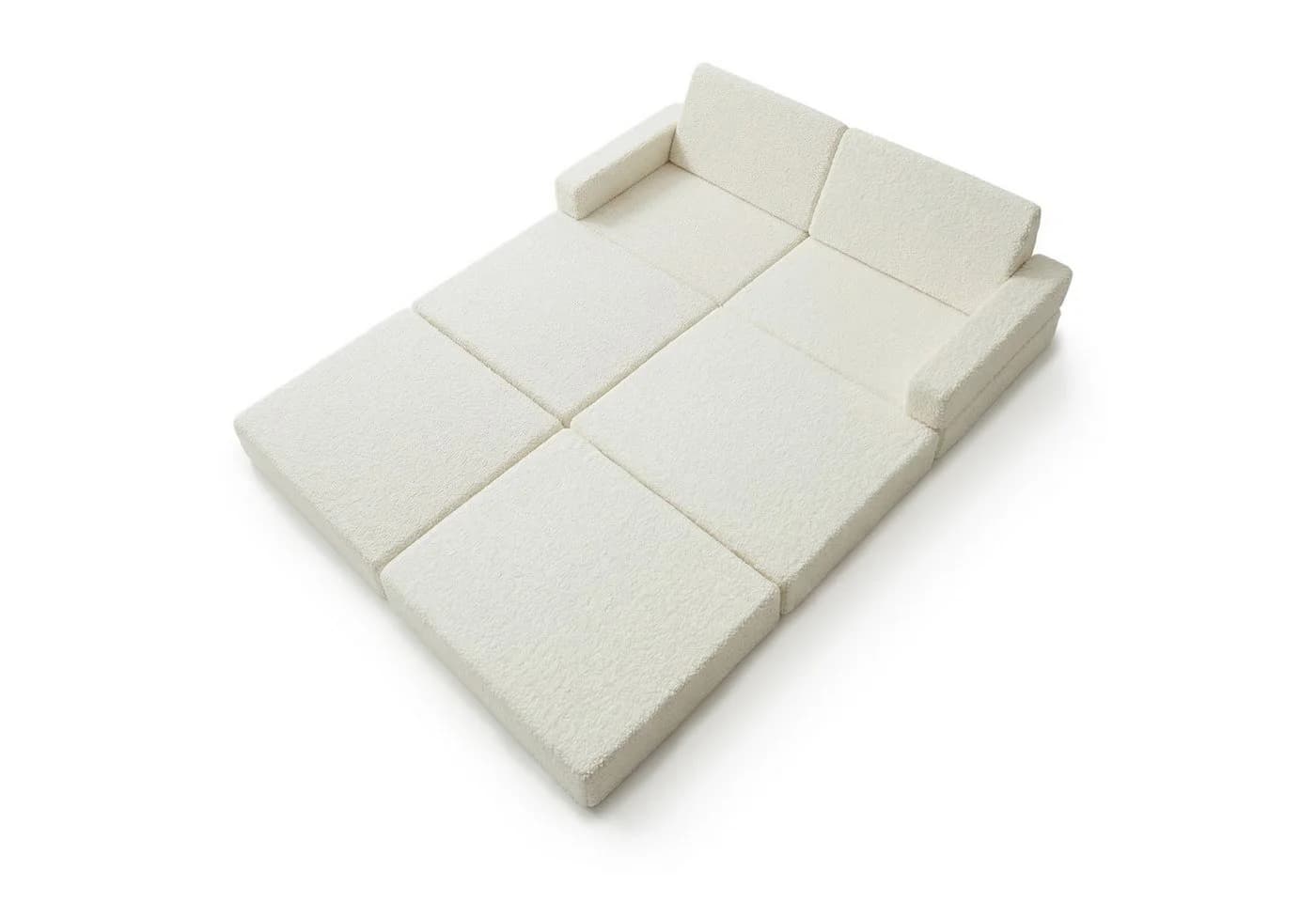 KiddyMoon Klappmatratze TEDDY KKM-1400 Beige - Bild 3