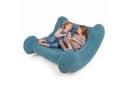 KiddyMoon Luftsessel IR-001 Blau Aufblasbarer Balancer Bild 2