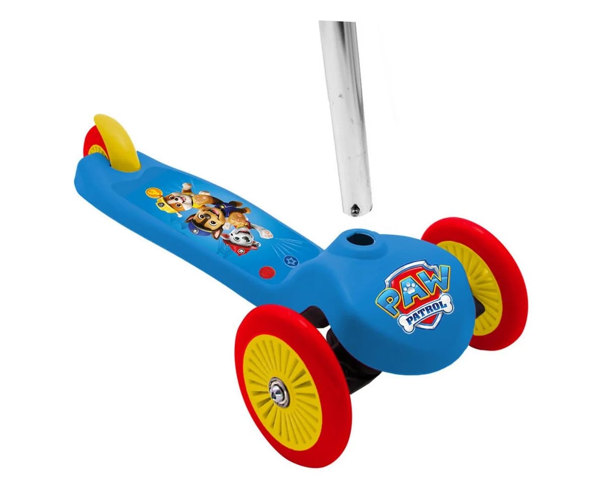 Seven Polska Paw Patrol 3-Rad Scooter mit Lean-to-Steer-System und Bremse
