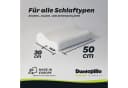 Dunlopillo Nackenstützkissen Weiß Viscoschaum Allergikerfreundlich Bild 2