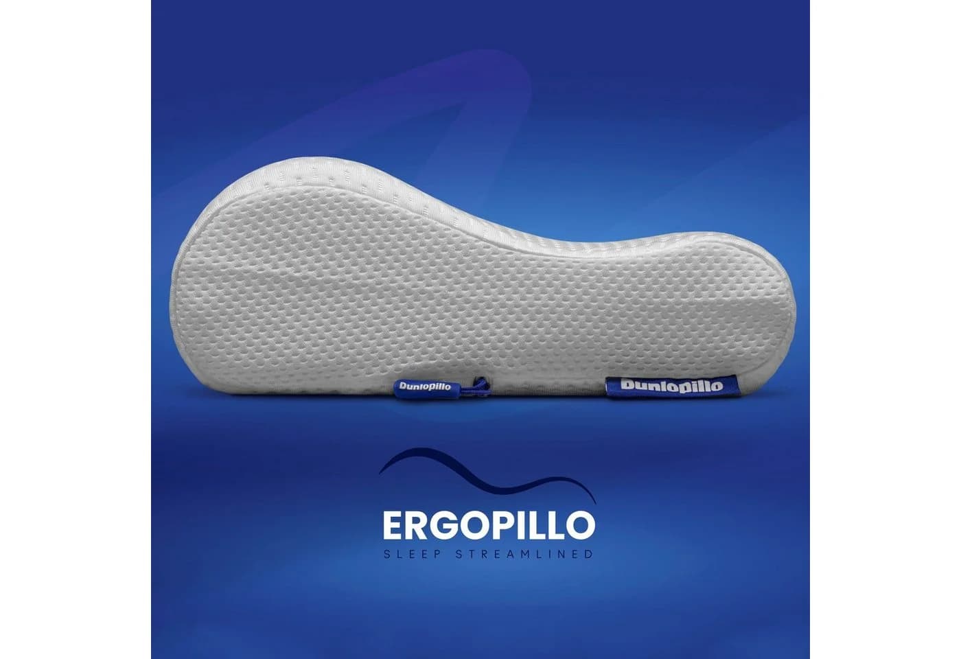 Dunlopillo Nackenstützkissen Weiß Viscoschaum Allergikerfreundlich - Bild 5