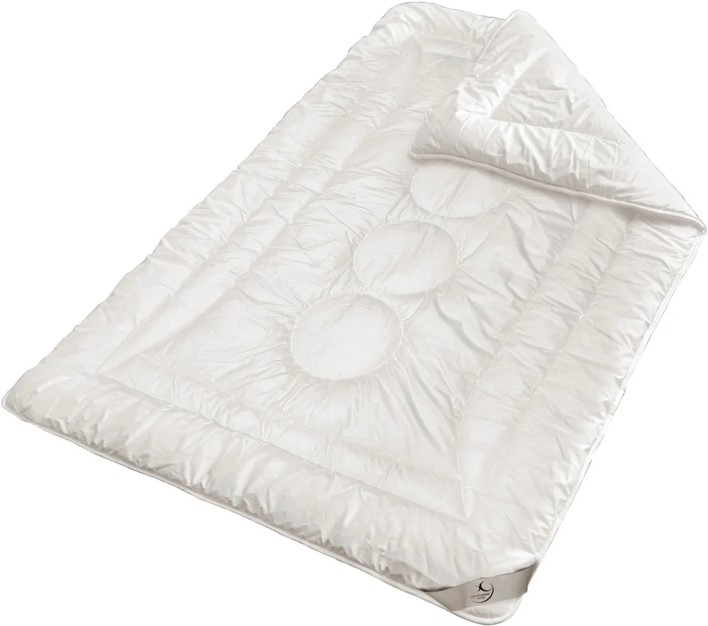 John Cotton Magicline Bettdecke Weiß Baumwolle Polyester - Bild 3