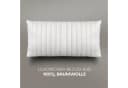John Cotton Baumwollkissen Magicline Weiß 40x80 cm Bild 1