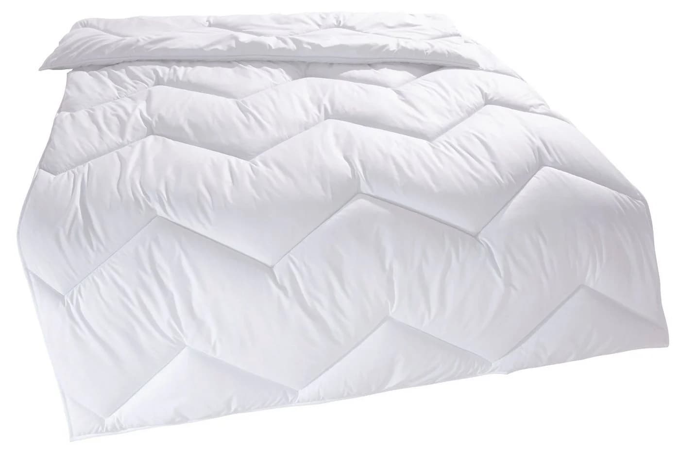 OTTO HOME Sartes Microfaserbettdecke Weiß Allergikergeeignet