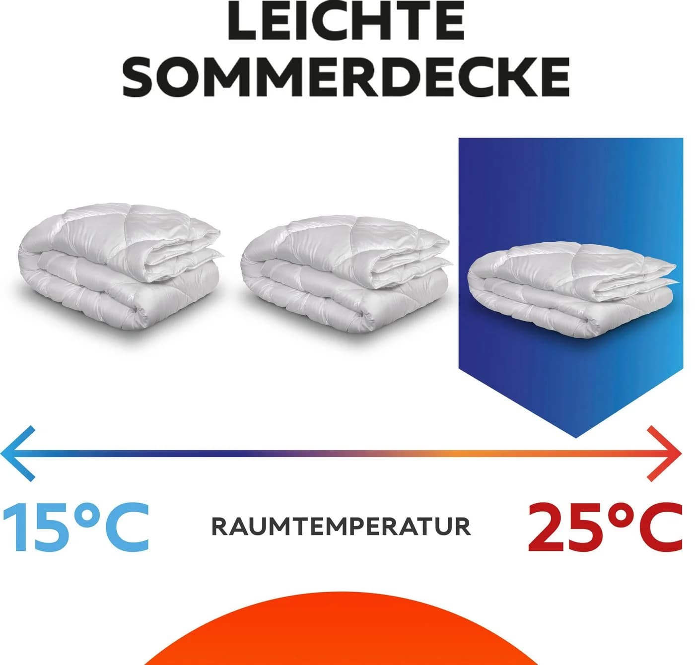 John Cotton Microfaserbettdecke Anna Weiß Rautensteppung - Bild 5