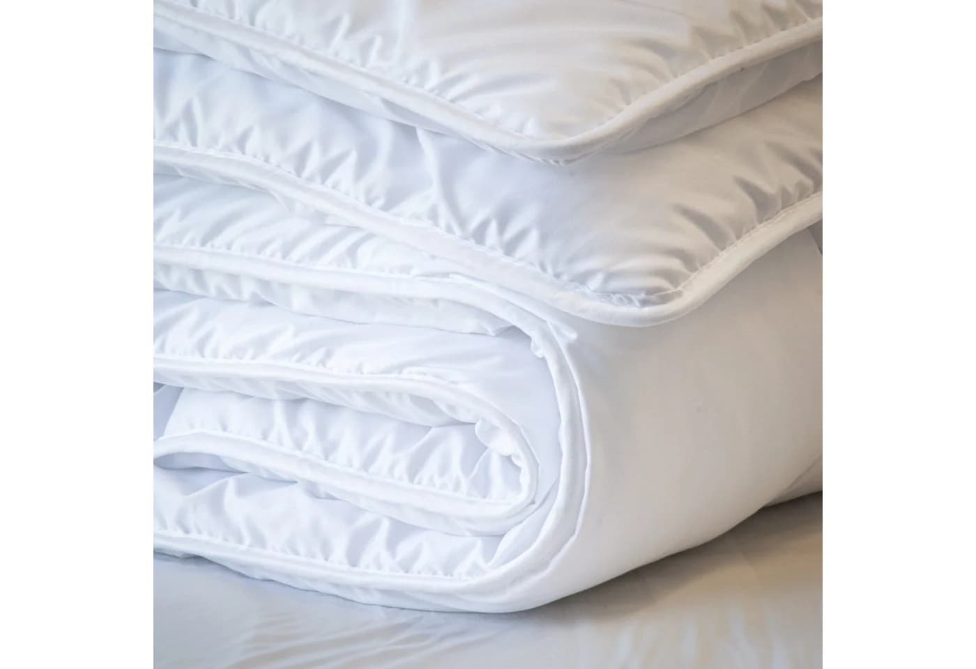 John Cotton Microfaserbettdecke Royal Weiß Polyester - Bild 5