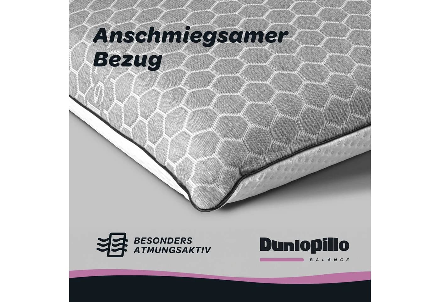 Dunlopillo Nackenstützkissen Climate Control Temperaturregulierung - Bild 5