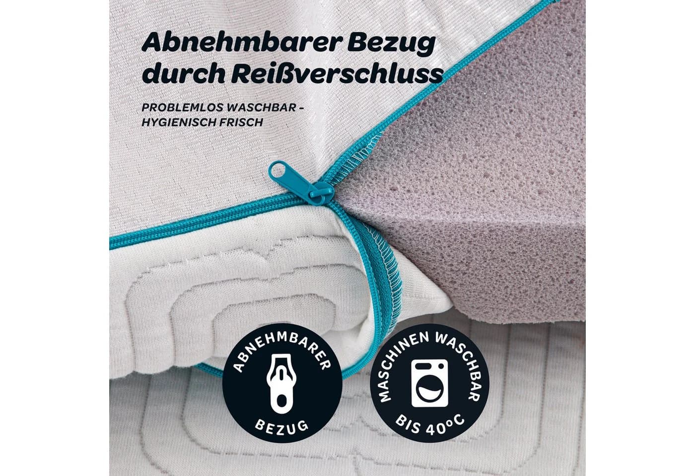 Dunlopillo Balance Gelschaumtopper Premium Weiß - Bild 5