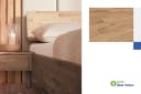 byoak Massivholzbett PENNY mit Holzkopfteil Wildeiche geölt Bild 5