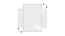 ALLboards Magnetisches Whiteboard mit weißem Kieferrahmen Bild 1