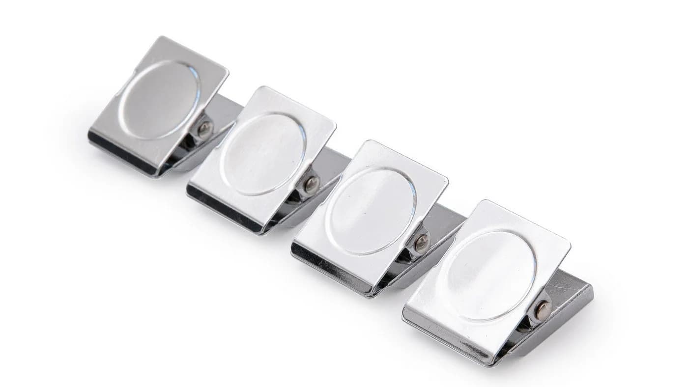 ALLboards Magnetklammern Set 4-teilig Silber - Bild 2