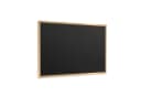ALLboards Wandtafel Schwarze Kreidetafel mit ECO-Holzrahmen Bild 2