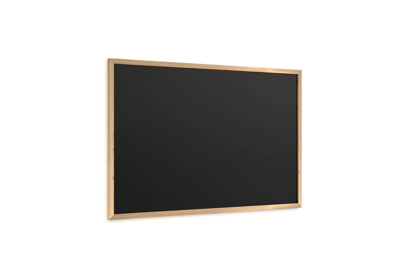 ALLboards Wandtafel Schwarze Kreidetafel mit ECO-Holzrahmen - Bild 2