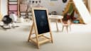 ALLboards Standtafel Kindertafel Staffelei Doppelseitige Whiteboard Kreide Bild 5
