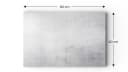 ALLboards Magnettafel Metallische Tafel MetalBoard Zement Bild 1