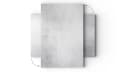 ALLboards Magnettafel Metallische Tafel MetalBoard Zement Bild 3
