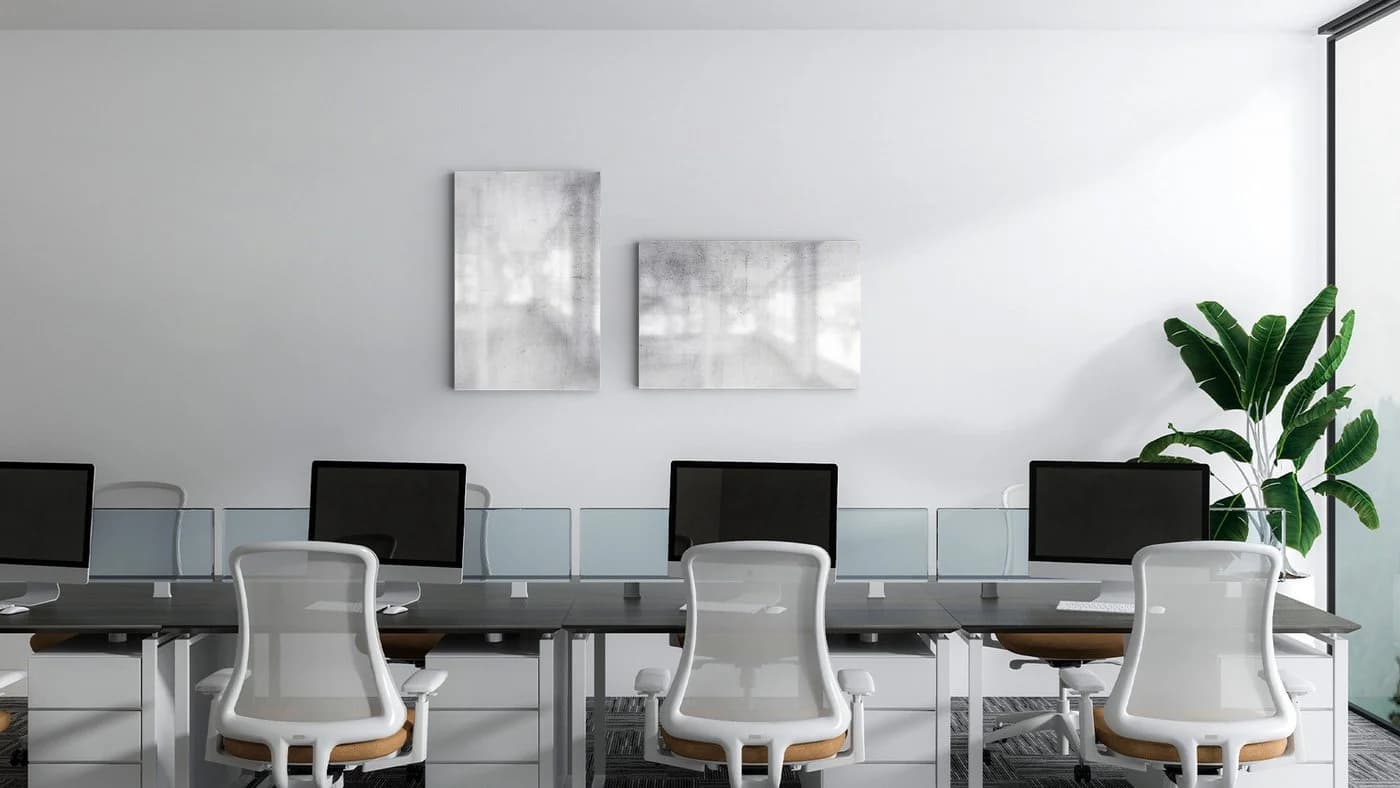 ALLboards Magnettafel Metallische Tafel MetalBoard Zement - Bild 5