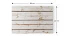 ALLboards Magnettafel MetalBoard Metallisch Helles Holz Bild 1