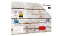 ALLboards Magnettafel MetalBoard Metallisch Helles Holz Bild 2