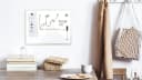 ALLboards Magnettafel Whiteboard A7 Weiß Aluminiumrahmen Magnetisch Bild 4