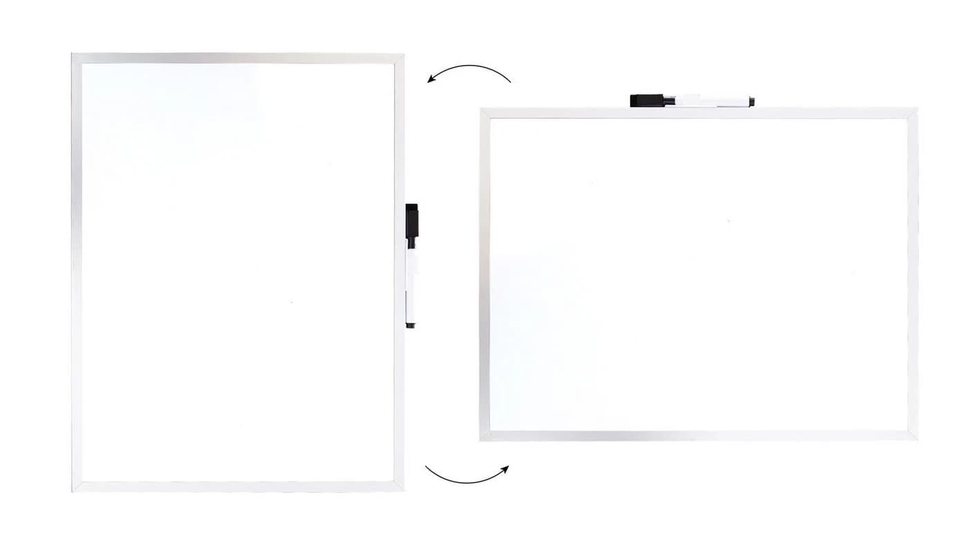 ALLboards Magnettafel Whiteboard A7 Weiß Aluminiumrahmen Magnetisch - Bild 5