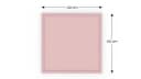 ALLboards Pinnwand Korktafel Rosa 40x40 cm Holzrahmen Bild 1