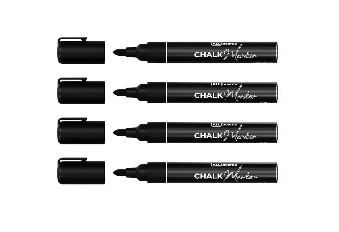 ALLboards Whiteboard Marker CM-SET 4-tlg. Schwarz - Bild 2