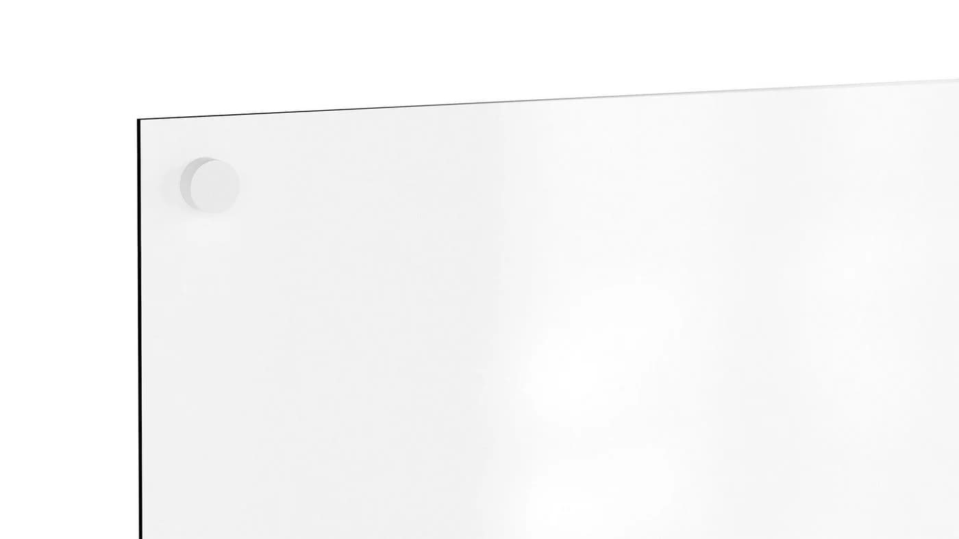 ALLboards Rahmenloses SLIMboard Magnetisches Whiteboard Weiss - Bild 4