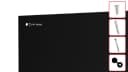 ALLboards Rahmenloses SLIMboard Magnettafel Kreideoberfläche Bild 3