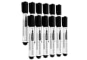 ALLboards Whiteboard-Marker-Set 12 Stück Schwarz Bild 2