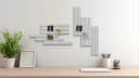 ALLboards Filzpaneel Grau Pinnwand ohne Bohren Bild 4