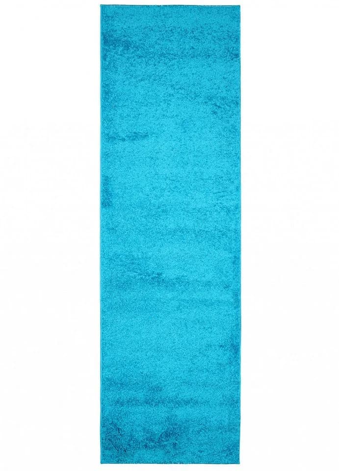 Tapiso Hochflor-Läufer DELHI Rechteckig 30 mm Langflor Shaggy Modern Design Flauschig Schlafzimmer Wohnzimmer