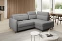 Myhomelando Ecksofa Lalea Grau mit Schlaffunktion und Bettkasten Bild 2