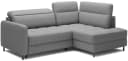 Myhomelando Ecksofa Lalea Grau mit Schlaffunktion und Bettkasten Bild 5