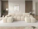 Lukas Möbel Wohnlandschaft U-Sofa Viena mit Bettfunktion und Bettkasten Bild 2