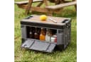 NILS CAMP Faltbox 38L Grau mit Tischfunktion Bild 3