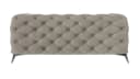 S-Style Möbel Chesterfield-Sofa Kalina 2-Sitzer Samt beige Bild 4