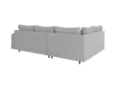 S-Style Möbel Ecksofa Zara Cord Grau Skandinavisch Bild 5