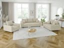 S-Style Möbel Sessel Zara Cord-Stoff Skandinavisch Beige/Braun Bild 4