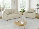 S-Style Möbel Sessel Zara Cord-Stoff Skandinavisch Beige/Braun Bild 5