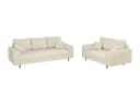 S-Style Möbel Polstergarnitur Kristian 3+2 Beige Chenille Skandinavisch Bild 1