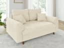 S-Style Möbel Polstergarnitur Kristian 3+2 Beige Chenille Skandinavisch Bild 4