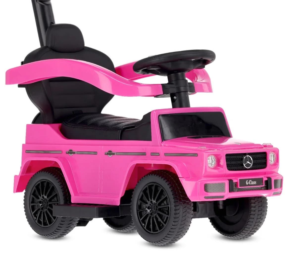 Sun Baby Rutschauto Mercedes-Benz G-Klasse Rosa mit Schiebestange - Bild 4