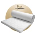KingMatratzen KingTOPPER Matratzentopper 4 cm Weiß Hypoallergen Bild 1
