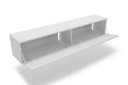 KOBI S.C. TV-Schrank Nicole 160 cm weiß hängend/stehend grifflos TIP-ON Bild 1
