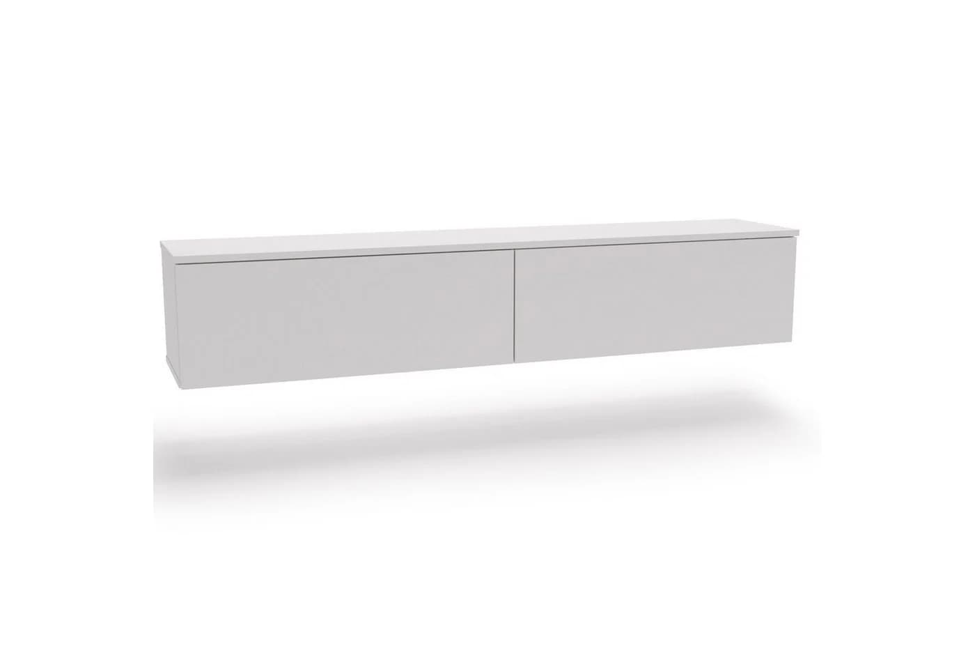 KOBI S.C. TV-Schrank Nicole 160 cm weiß hängend/stehend grifflos TIP-ON - Bild 2