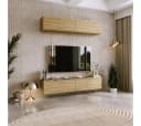 KOBI S.C. TV-Lowboard 160 cm Artisan Eiche Modern Bild 4
