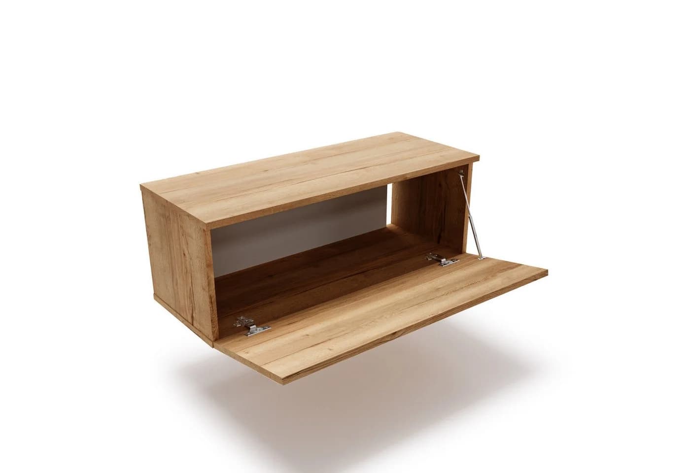 KOBI S.C. TV-Lowboard 80 cm Eiche Craft Matt Wandmontage
